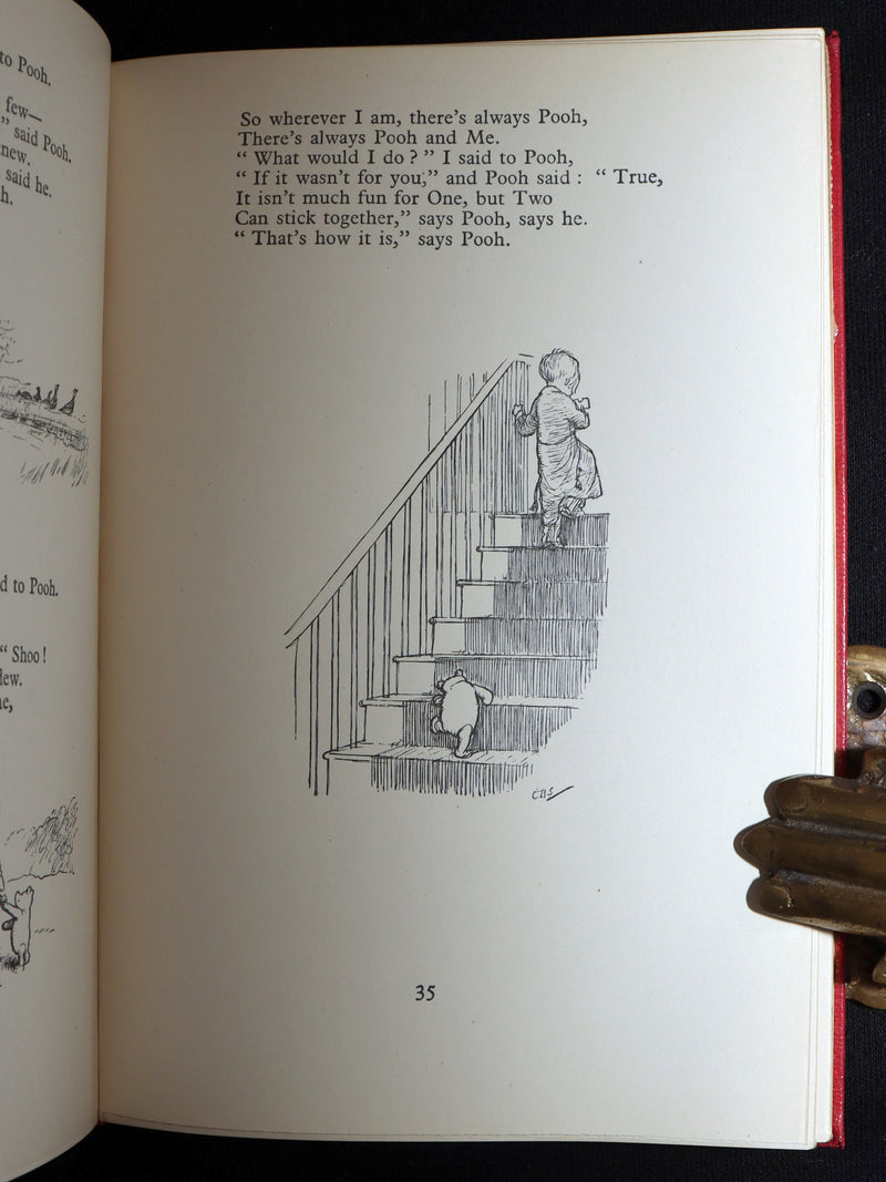 1927 Rare Deluxe First Edition - Now We are Six (Winnie the Pooh), illustrated