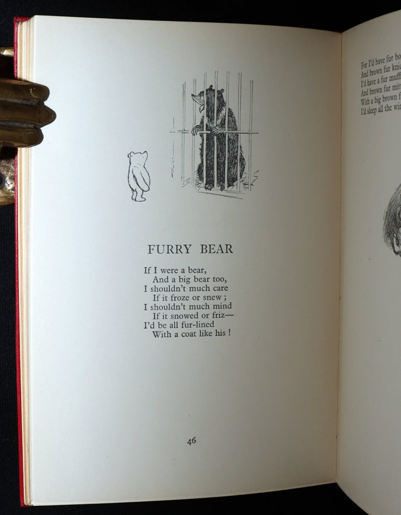 1927 Rare Deluxe First Edition - Now We are Six (Winnie the Pooh), illustrated