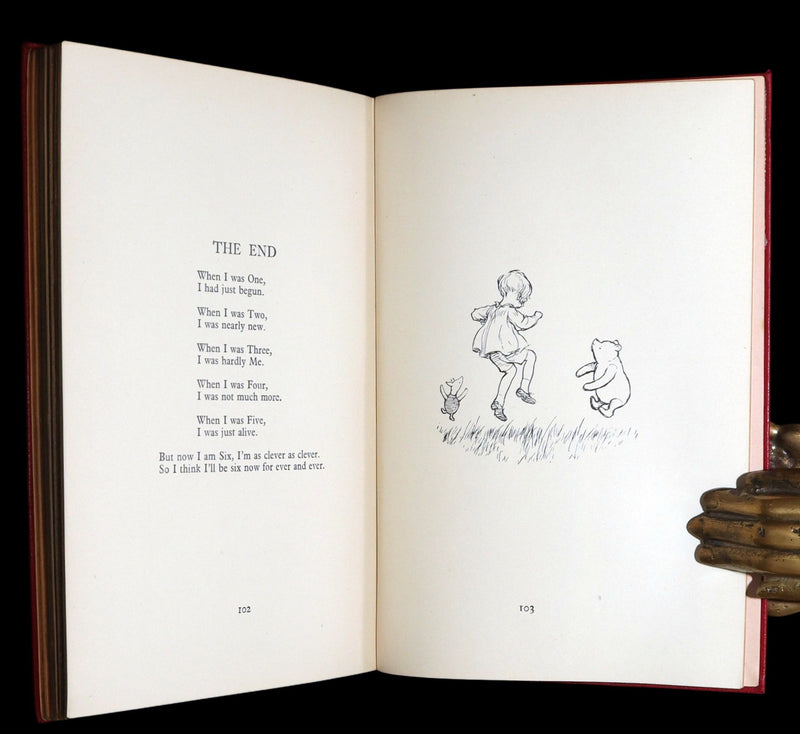 1927 Rare Deluxe First Edition - Now We are Six (Winnie the Pooh), illustrated