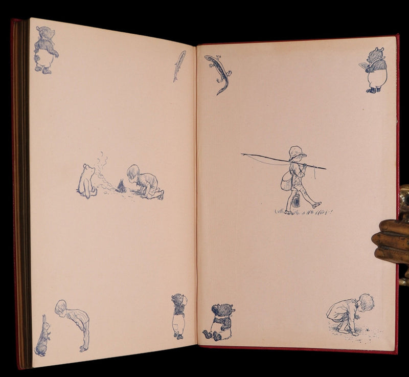 1927 Rare Deluxe First Edition - Now We are Six (Winnie the Pooh), illustrated