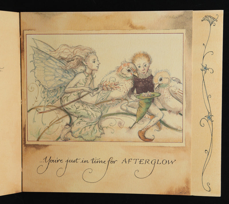 2008 Signed First Edition - After Glow with bedpost tag by Charles van Sandwyk