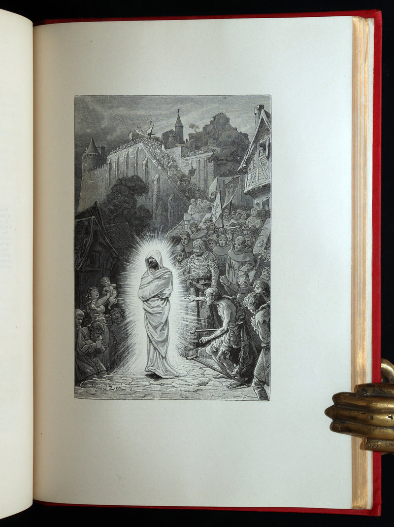 1884 French 1stED in a Spectacular Binding - Chevalerie, Chivalry by L .Gautier