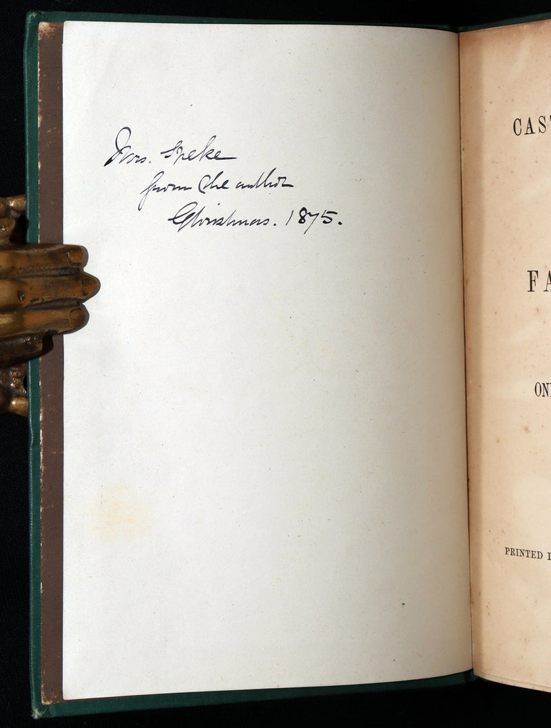 1875 Scarce Victorian First Edition - Castle Damouray, A Glimpse of Fairy Land