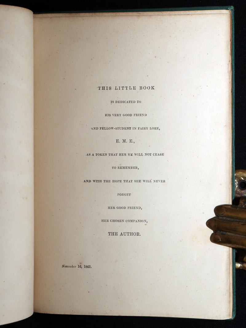 1875 Scarce Victorian First Edition - Castle Damouray, A Glimpse of Fairy Land