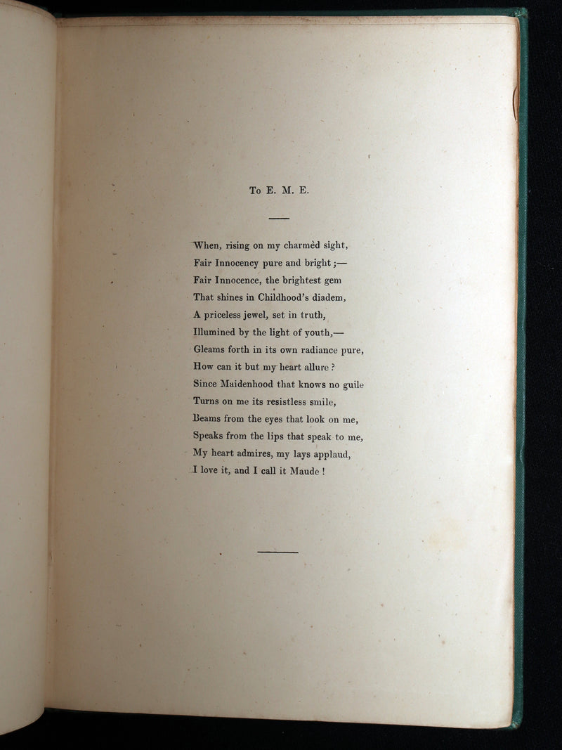 1875 Scarce Victorian First Edition - Castle Damouray, A Glimpse of Fairy Land