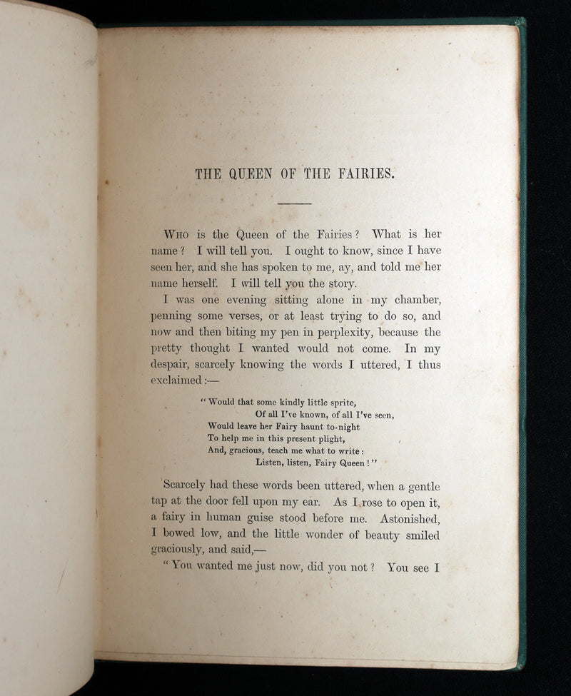 1875 Scarce Victorian First Edition - Castle Damouray, A Glimpse of Fairy Land