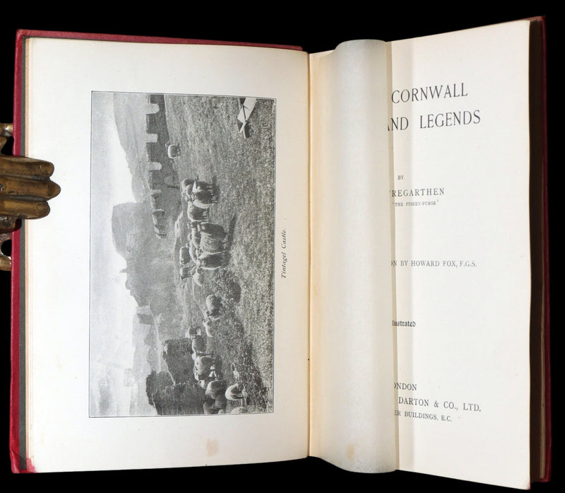 1906 Scarce First Edition - North Cornwall Fairies and Legends by E. Tregarthen