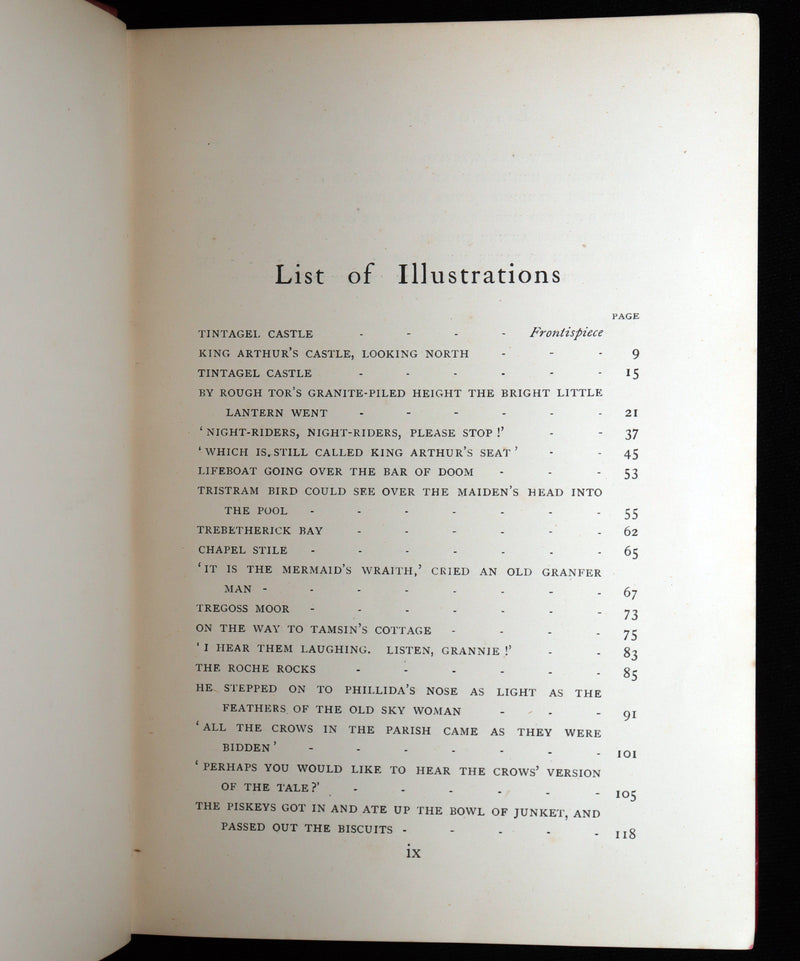 1906 Scarce First Edition - North Cornwall Fairies and Legends by E. Tregarthen