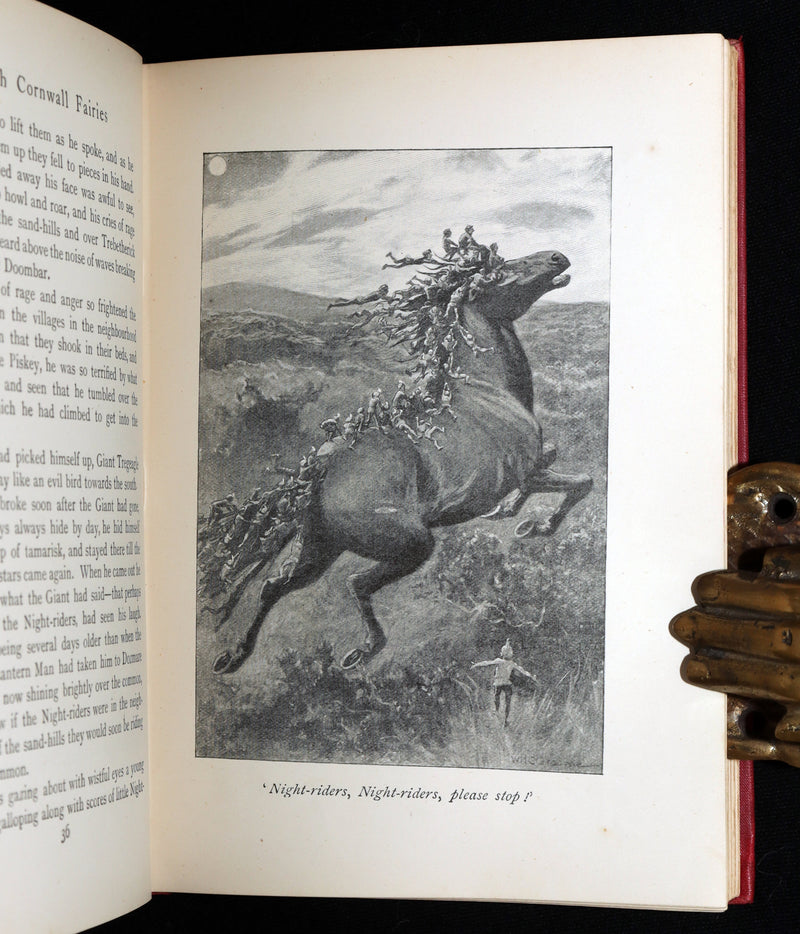 1906 Scarce First Edition - North Cornwall Fairies and Legends by E. Tregarthen