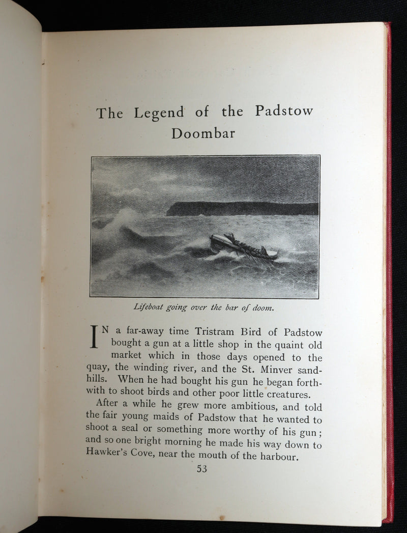 1906 Scarce First Edition - North Cornwall Fairies and Legends by E. Tregarthen