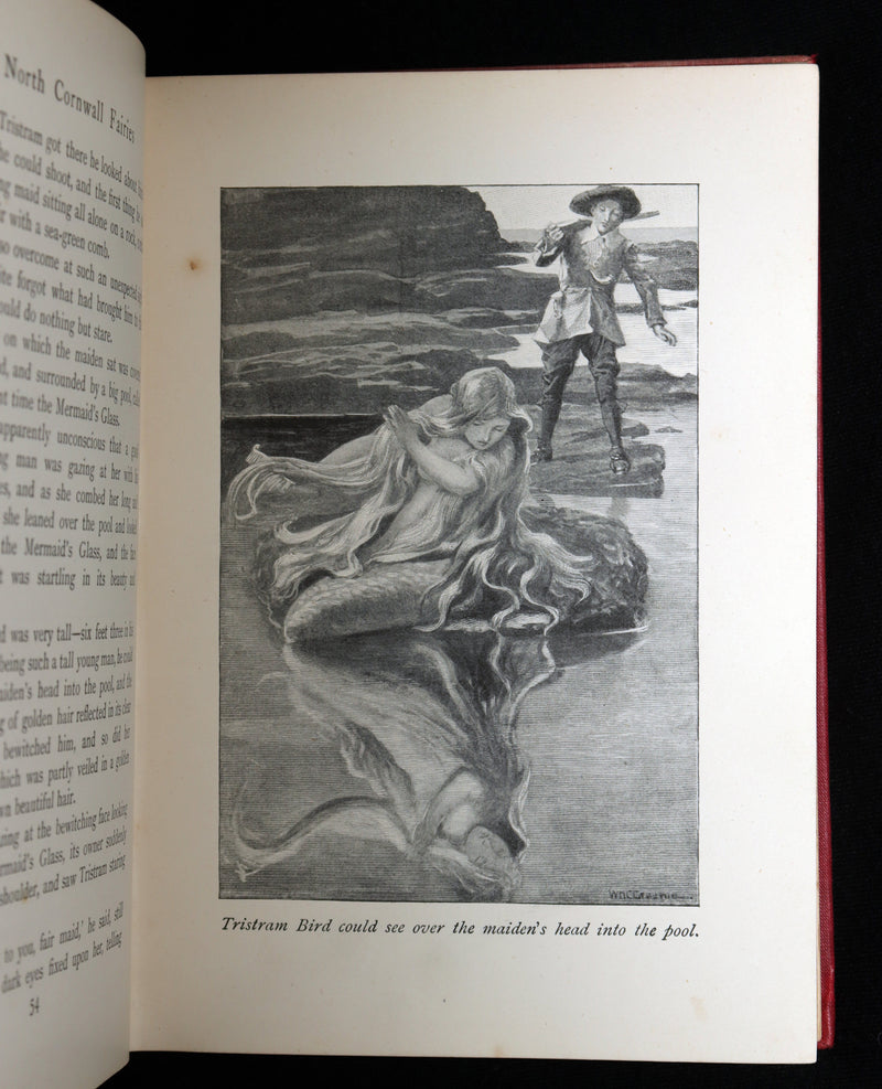 1906 Scarce First Edition - North Cornwall Fairies and Legends by E. Tregarthen
