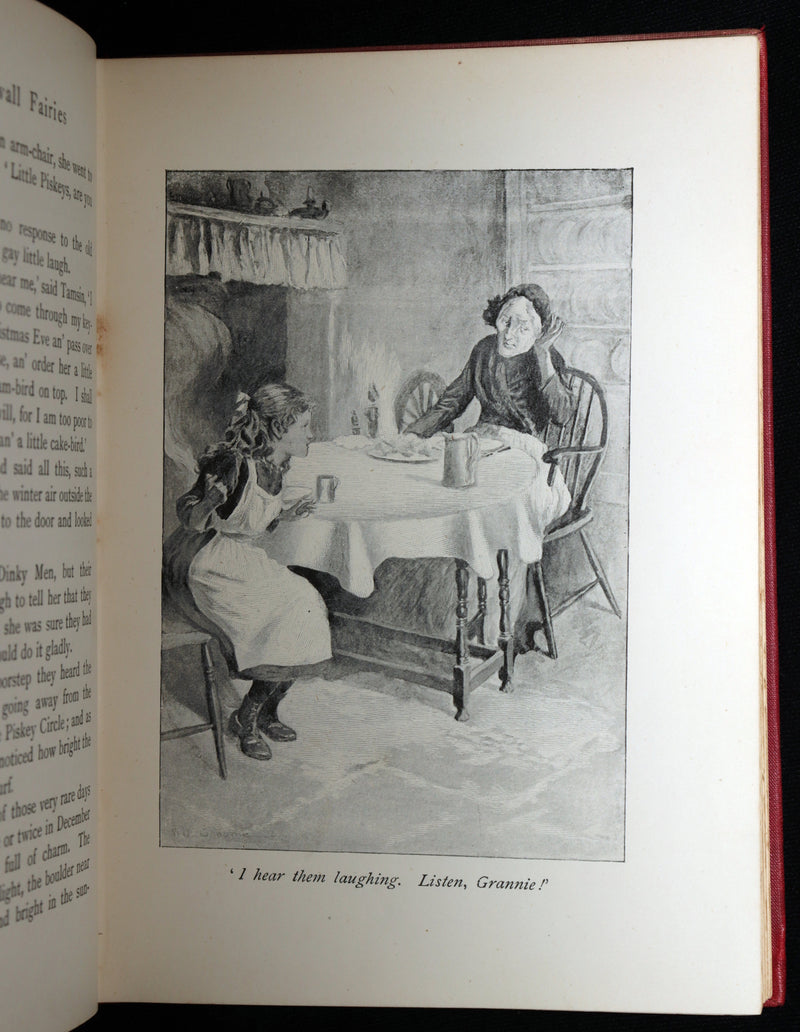 1906 Scarce First Edition - North Cornwall Fairies and Legends by E. Tregarthen