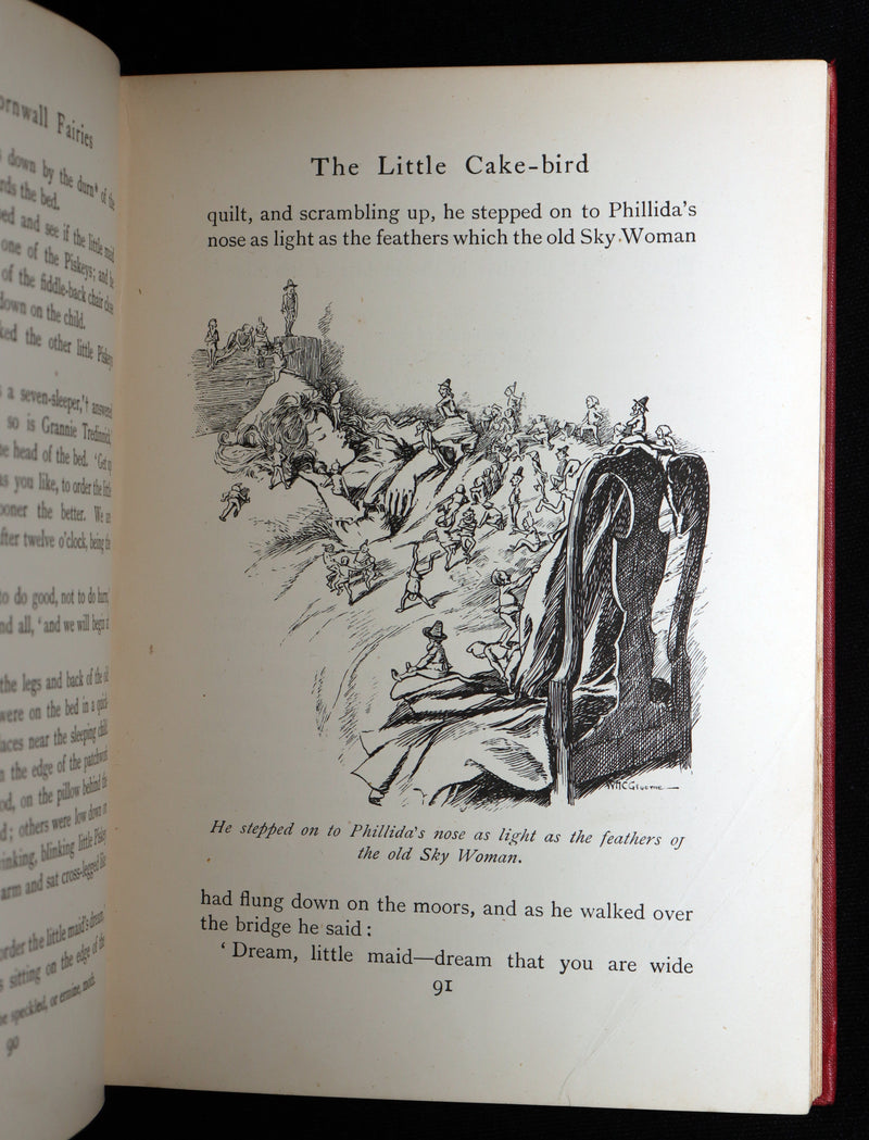1906 Scarce First Edition - North Cornwall Fairies and Legends by E. Tregarthen