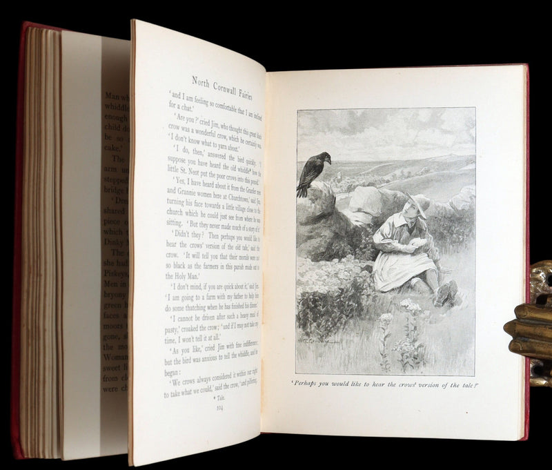 1906 Scarce First Edition - North Cornwall Fairies and Legends by E. Tregarthen
