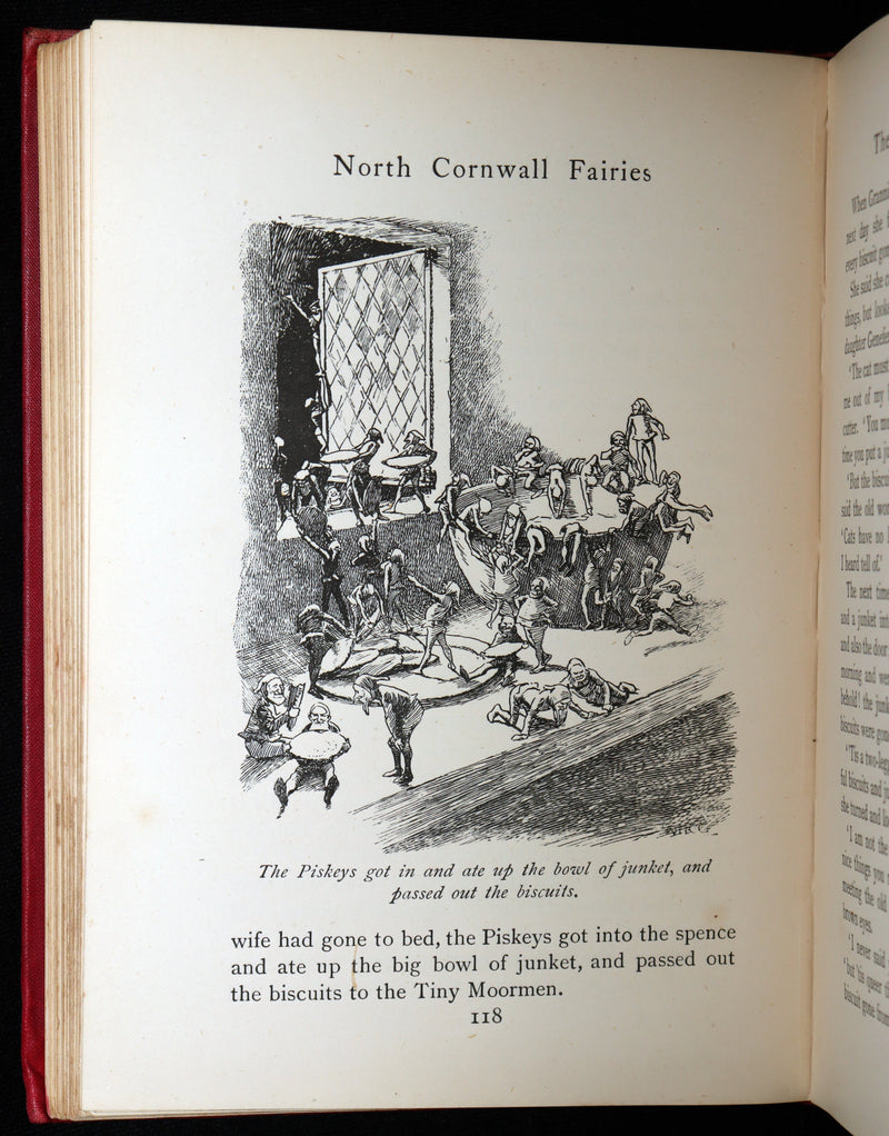 1906 Scarce First Edition - North Cornwall Fairies and Legends by E. Tregarthen