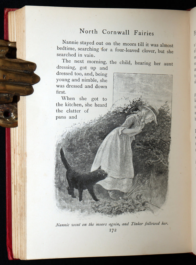 1906 Scarce First Edition - North Cornwall Fairies and Legends by E. Tregarthen