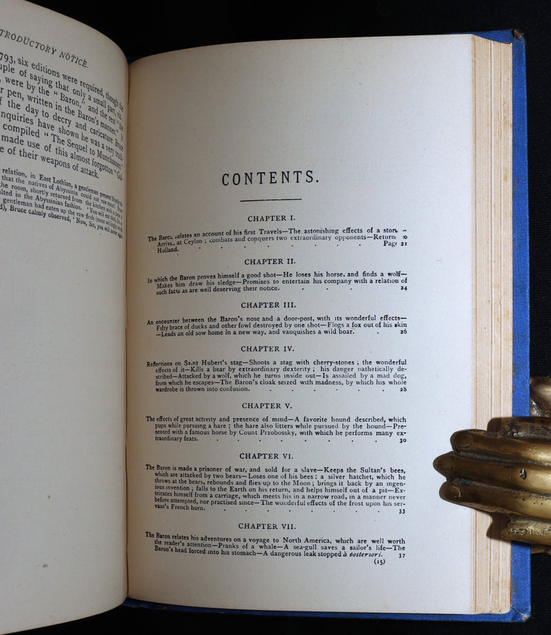 1880 Rare Victorian Book - Gulliver's Travels and Baron Munchausen, Illustrated
