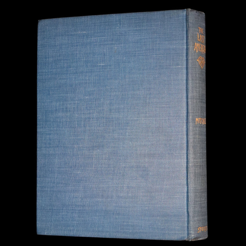 1902 Scarce First DeLuxe Edition in color - The Last American by J. A. Mitchell