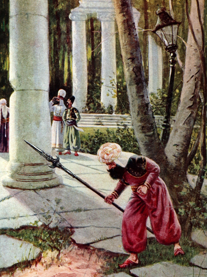 1902 Scarce First DeLuxe Edition in color - The Last American by J. A. Mitchell