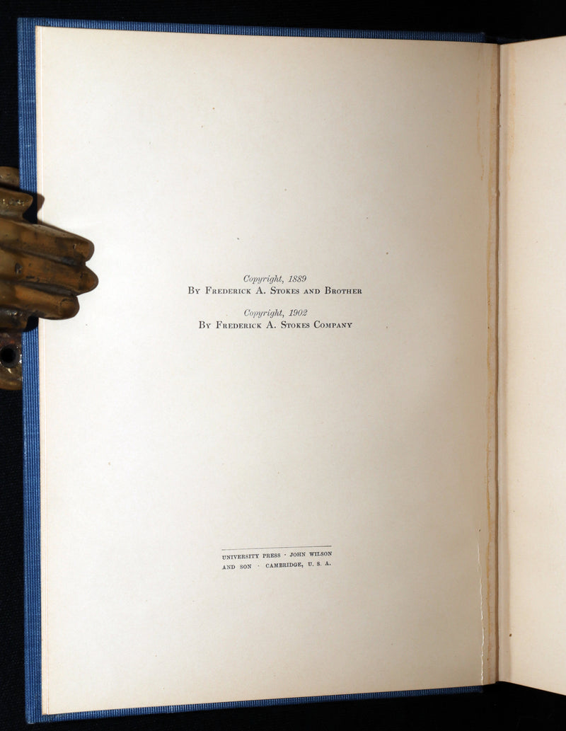 1902 Scarce First DeLuxe Edition in color - The Last American by J. A. Mitchell