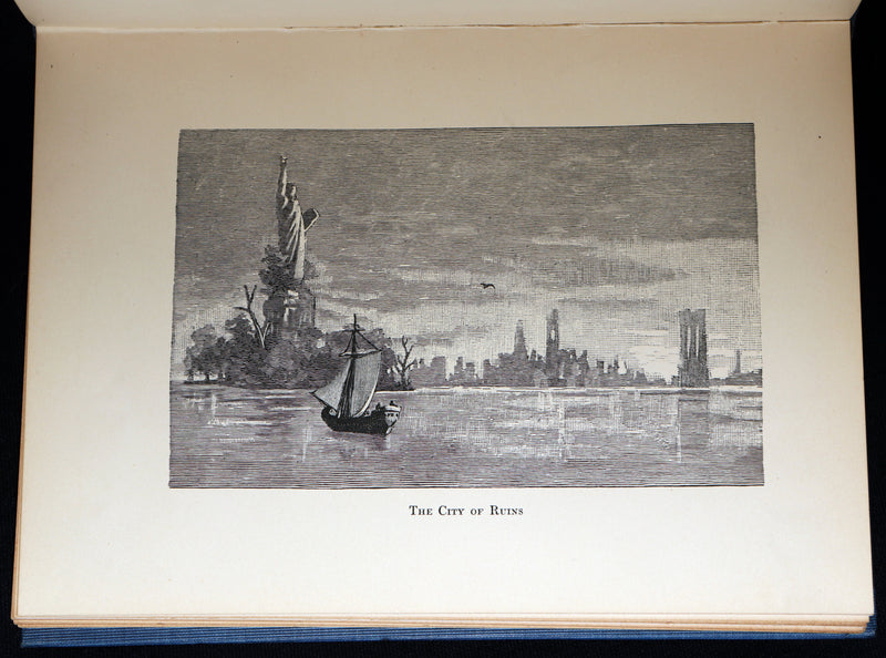 1902 Scarce First DeLuxe Edition in color - The Last American by J. A. Mitchell