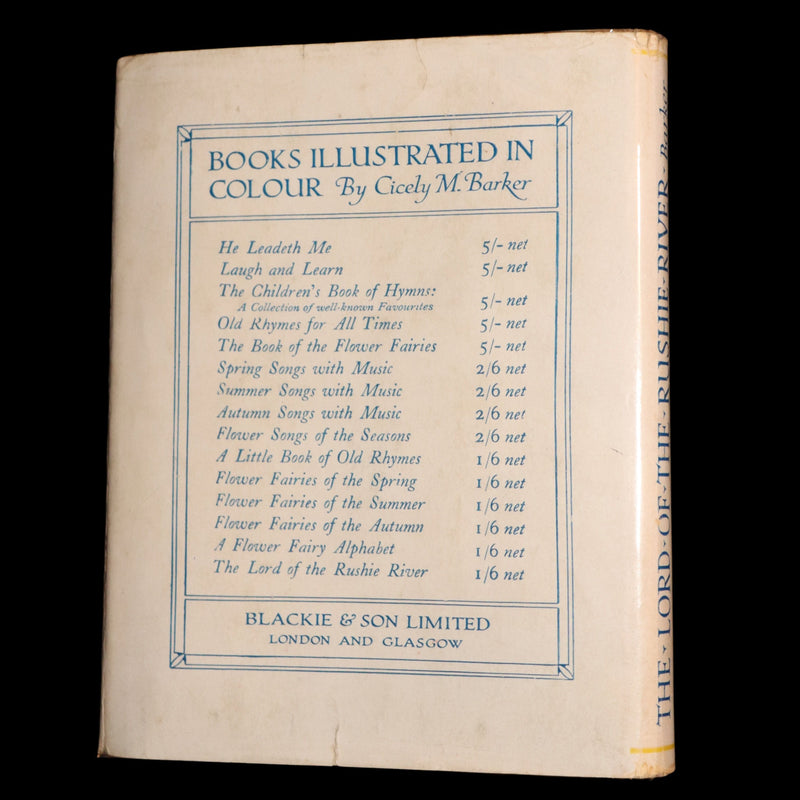 1938 Rare First Edition - The Lord of the Rushie River by Cicely Mary Barker