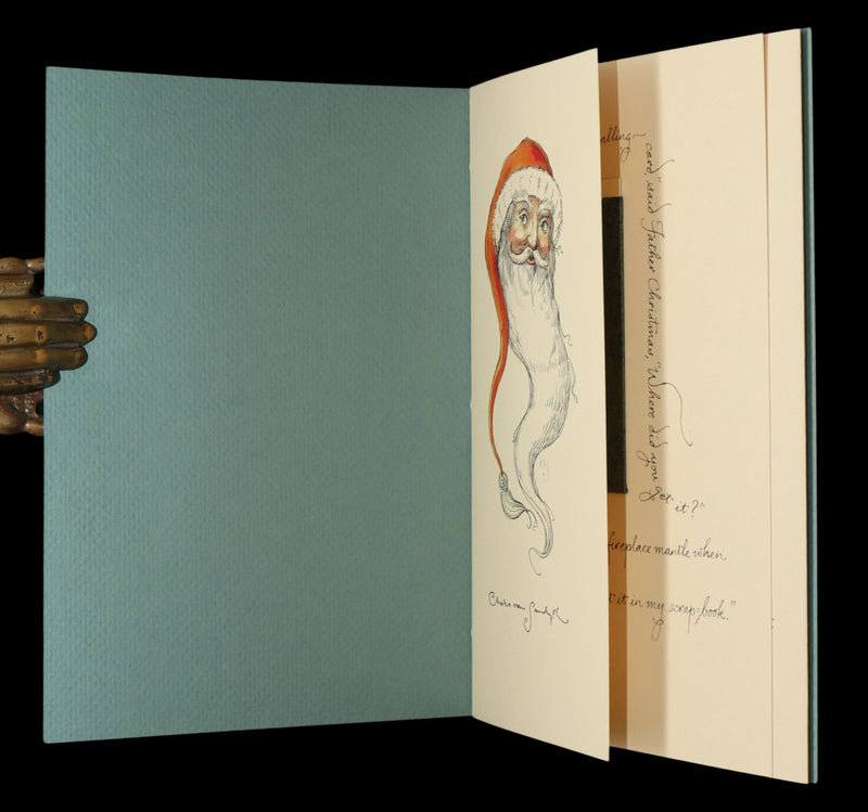 2018 Scarce 1stED - Old St. Nick at the North Pole Signed by Charles van Sandwyk