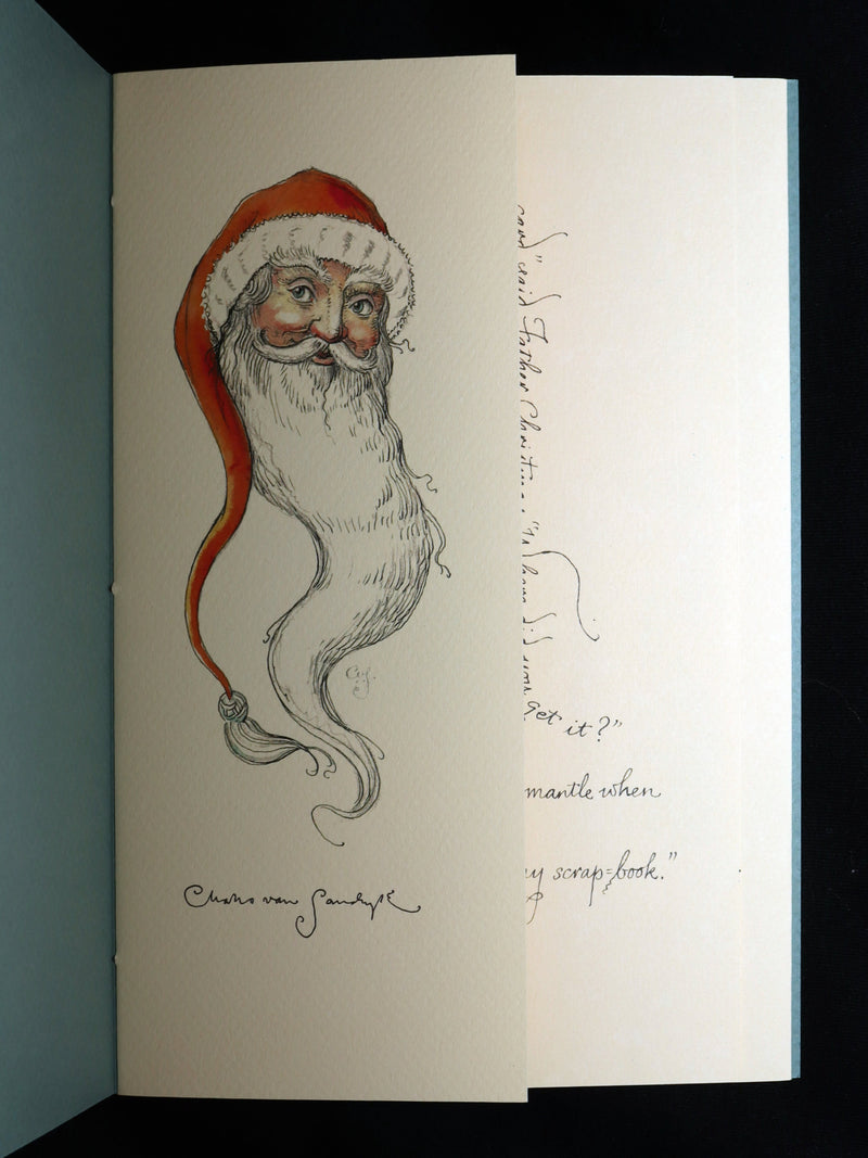 2018 Scarce 1stED - Old St. Nick at the North Pole Signed by Charles van Sandwyk