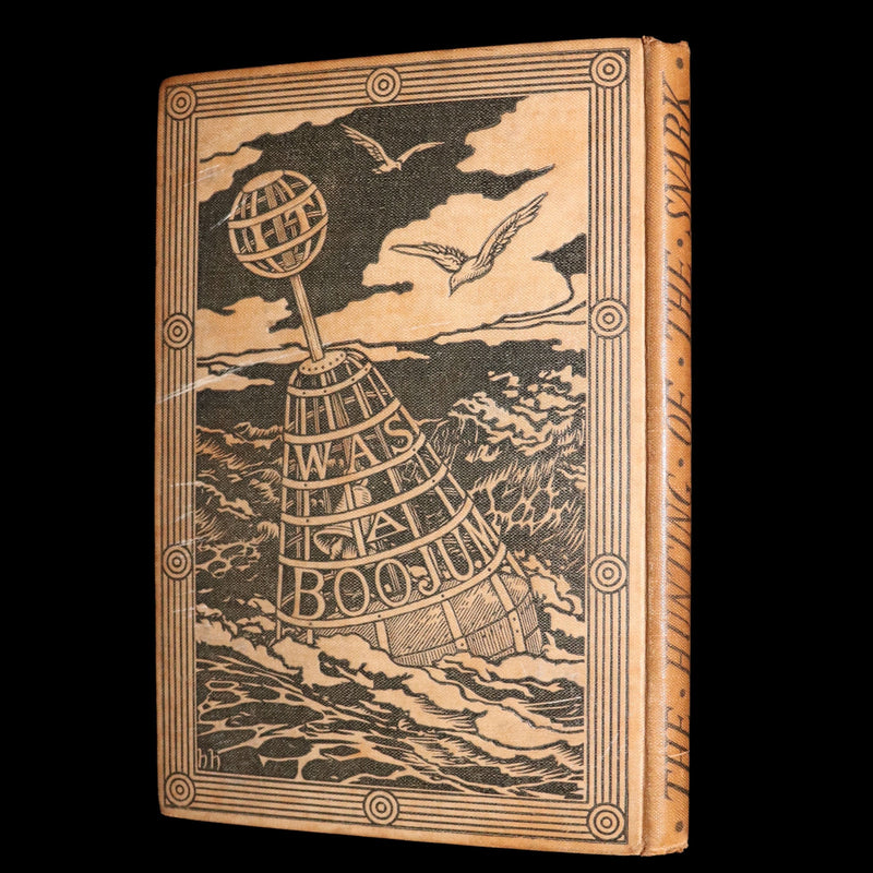 1876 Rare First Edition - The Hunting of the Snark by Lewis Carroll, Illustrated