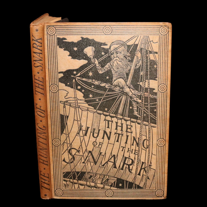 1876 Rare First Edition - The Hunting of the Snark by Lewis Carroll, Illustrated