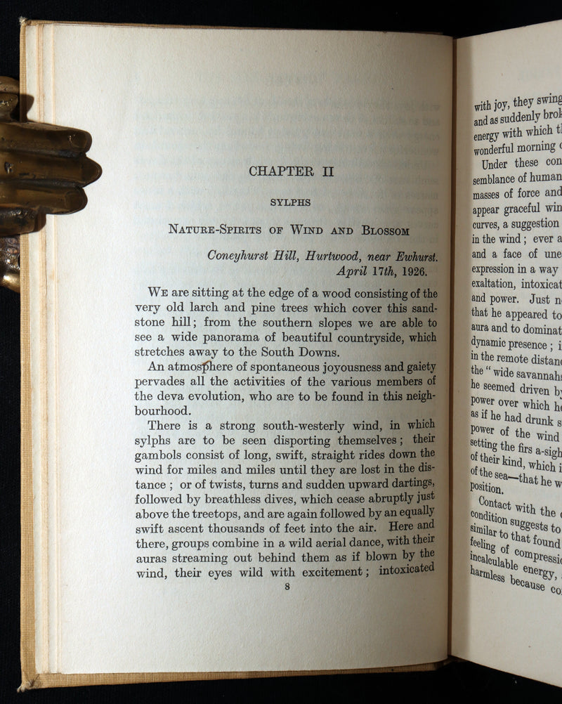 1927 Rare First Edition - The Kingdom of Faerie (Fairies) by Geoffrey Hodson