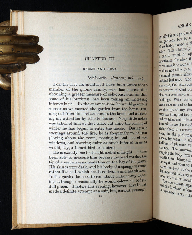 1927 Rare First Edition - The Kingdom of Faerie (Fairies) by Geoffrey Hodson
