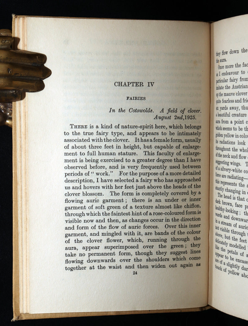 1927 Rare First Edition - The Kingdom of Faerie (Fairies) by Geoffrey Hodson