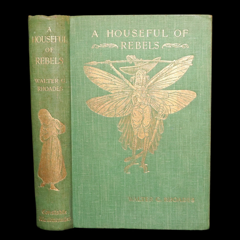 1897 Scarce Victorian First Edition - A Houseful of Rebels in Fairyland