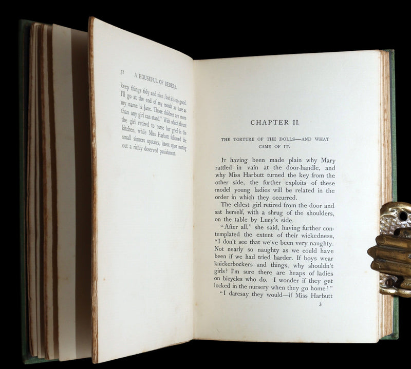 1897 Scarce Victorian First Edition - A Houseful of Rebels in Fairyland