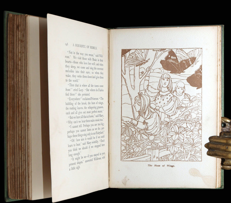 1897 Scarce Victorian First Edition - A Houseful of Rebels in Fairyland