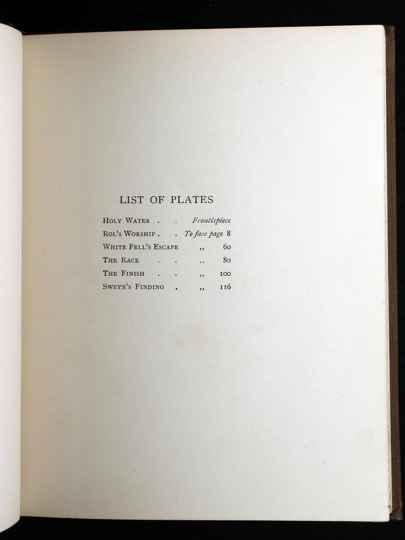 1896 Rare First Edition - The Were-Wolf by Clemence Housman, Illustrated