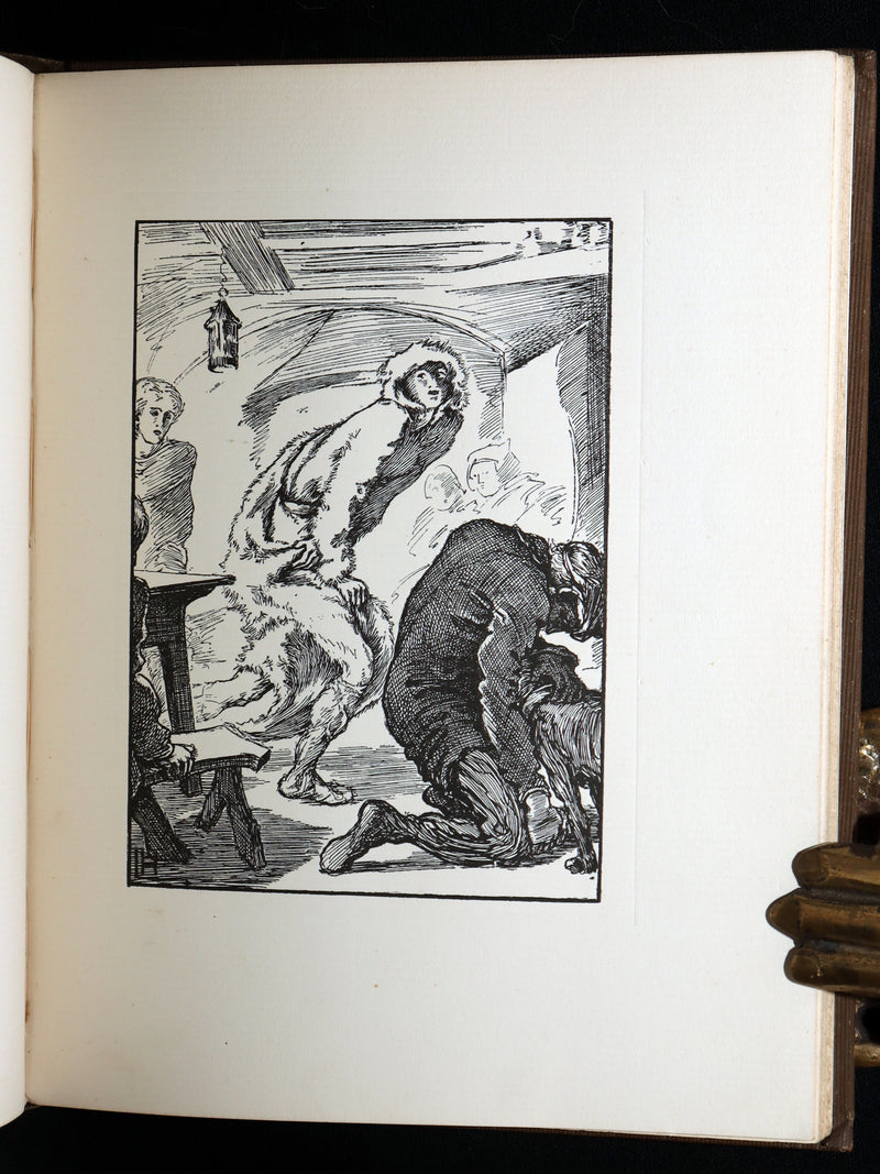 1896 Rare First Edition - The Were-Wolf by Clemence Housman, Illustrated