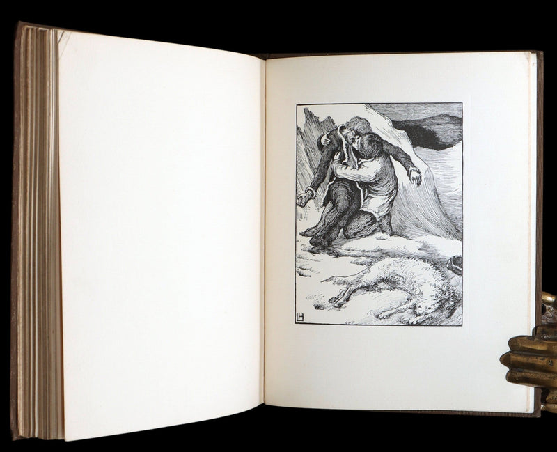 1896 Rare First Edition - The Were-Wolf by Clemence Housman, Illustrated