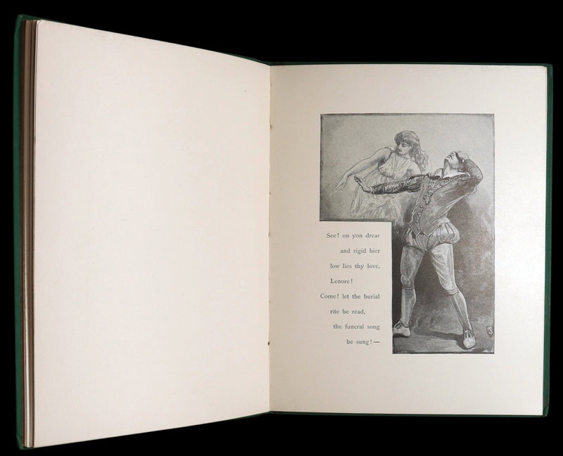 1886 Scarce First Henry Sandham Illustrated Edition - Lenore by Edgar Allan Poe