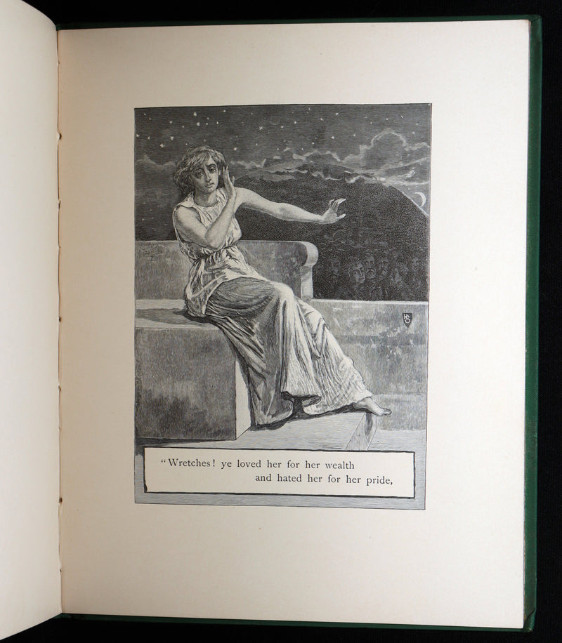 1886 Scarce First Henry Sandham Illustrated Edition - Lenore by Edgar Allan Poe