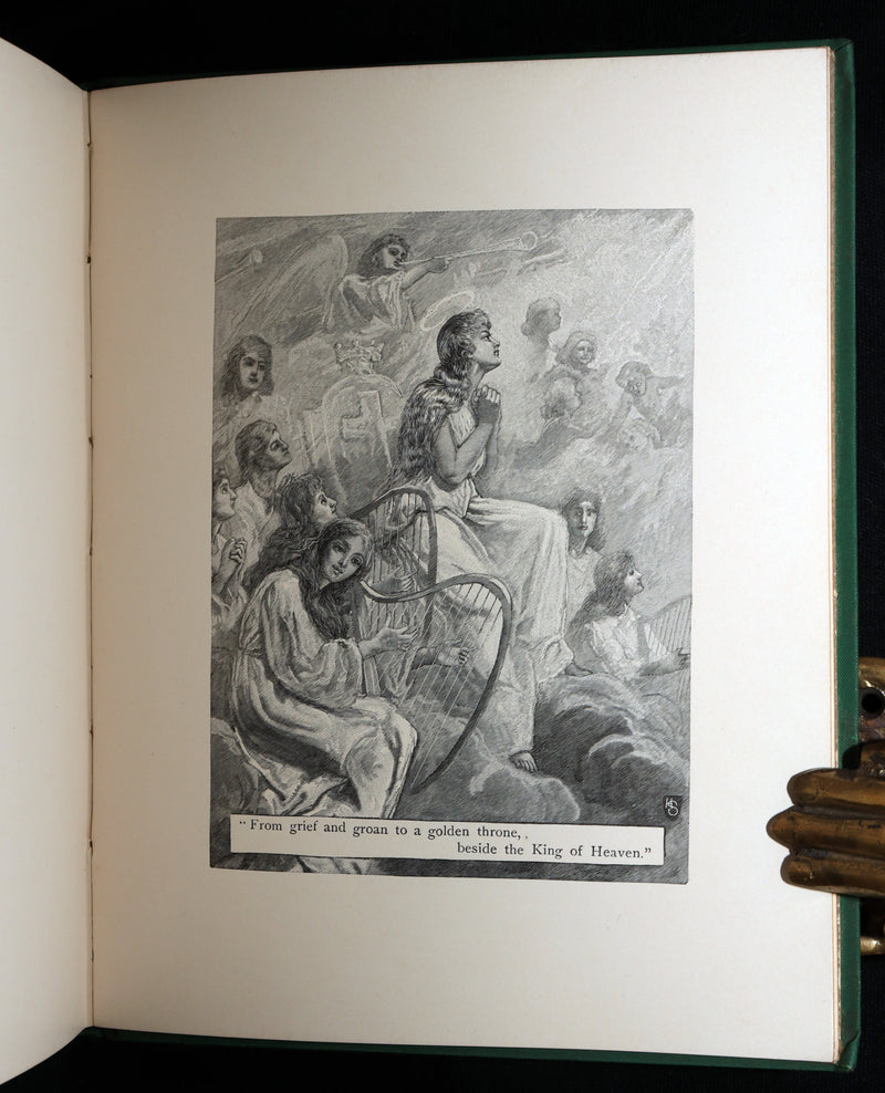 1886 Scarce First Henry Sandham Illustrated Edition - Lenore by Edgar Allan Poe