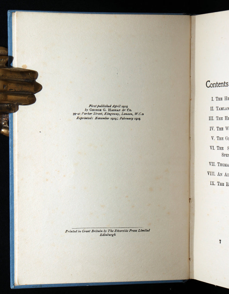1925 Rare Book - Tales and Legends of Scotland Illustrated by Florence Anderson