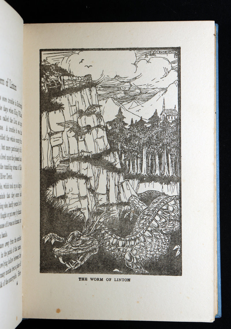 1925 Rare Book - Tales and Legends of Scotland Illustrated by Florence Anderson