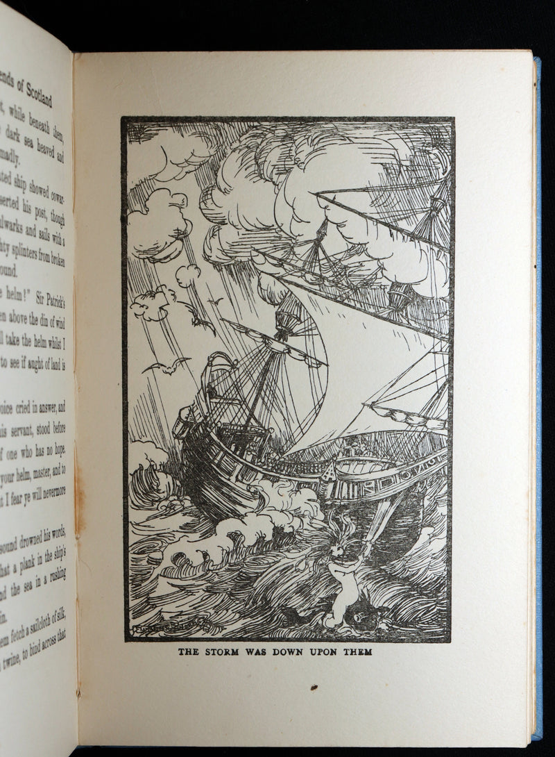 1925 Rare Book - Tales and Legends of Scotland Illustrated by Florence Anderson