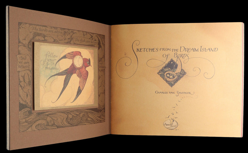 2005 Charles van Sandwyk First Edition - Sketches from the Dream Island of Birds