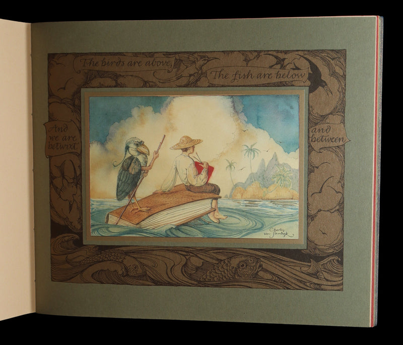 2005 Charles van Sandwyk First Edition - Sketches from the Dream Island of Birds