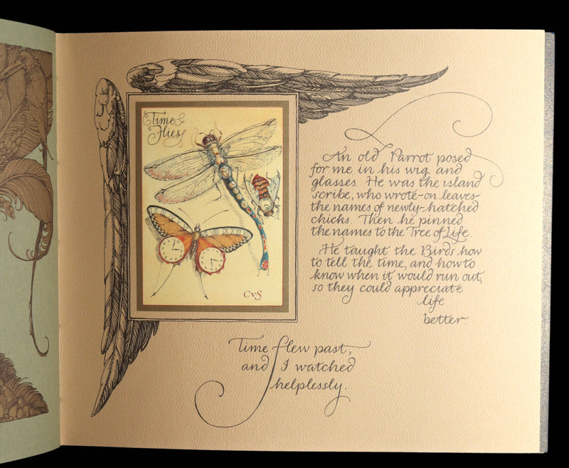2005 Charles van Sandwyk First Edition - Sketches from the Dream Island of Birds