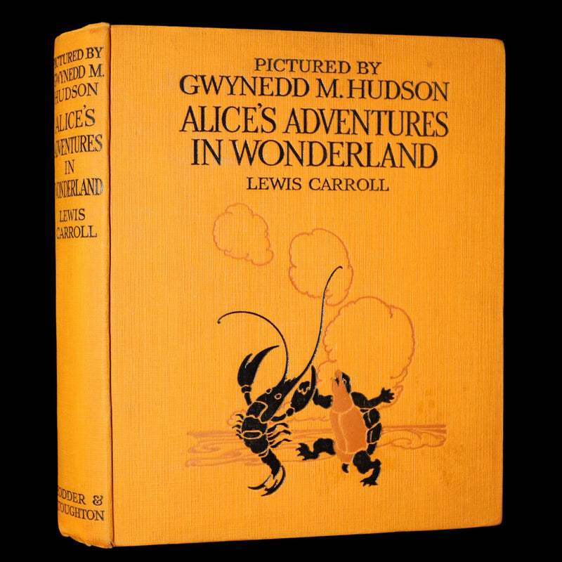 1922 Rare 1stED - Alice's Adventures in Wonderland Illustrated by Gwynedd Hudson