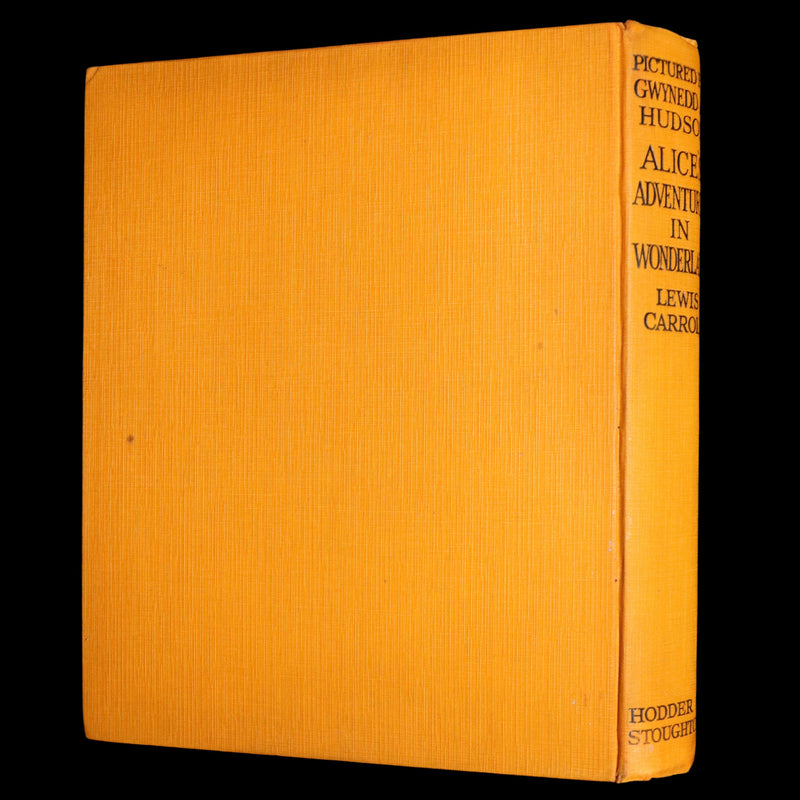 1922 Rare 1stED - Alice's Adventures in Wonderland Illustrated by Gwynedd Hudson